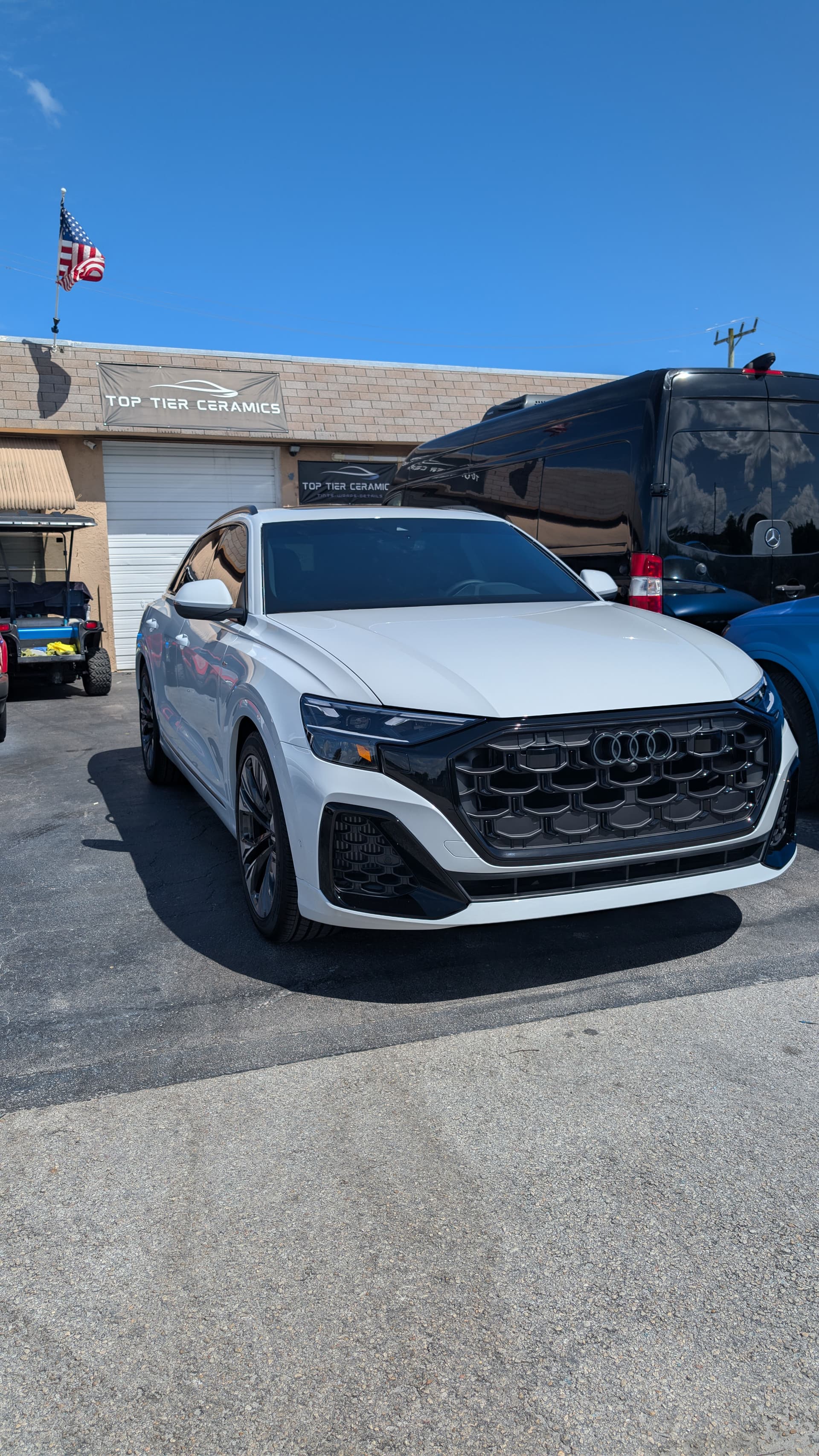 Audi Q8 Gets XPEL Ceramic Coating and XR Plus Window Tint image