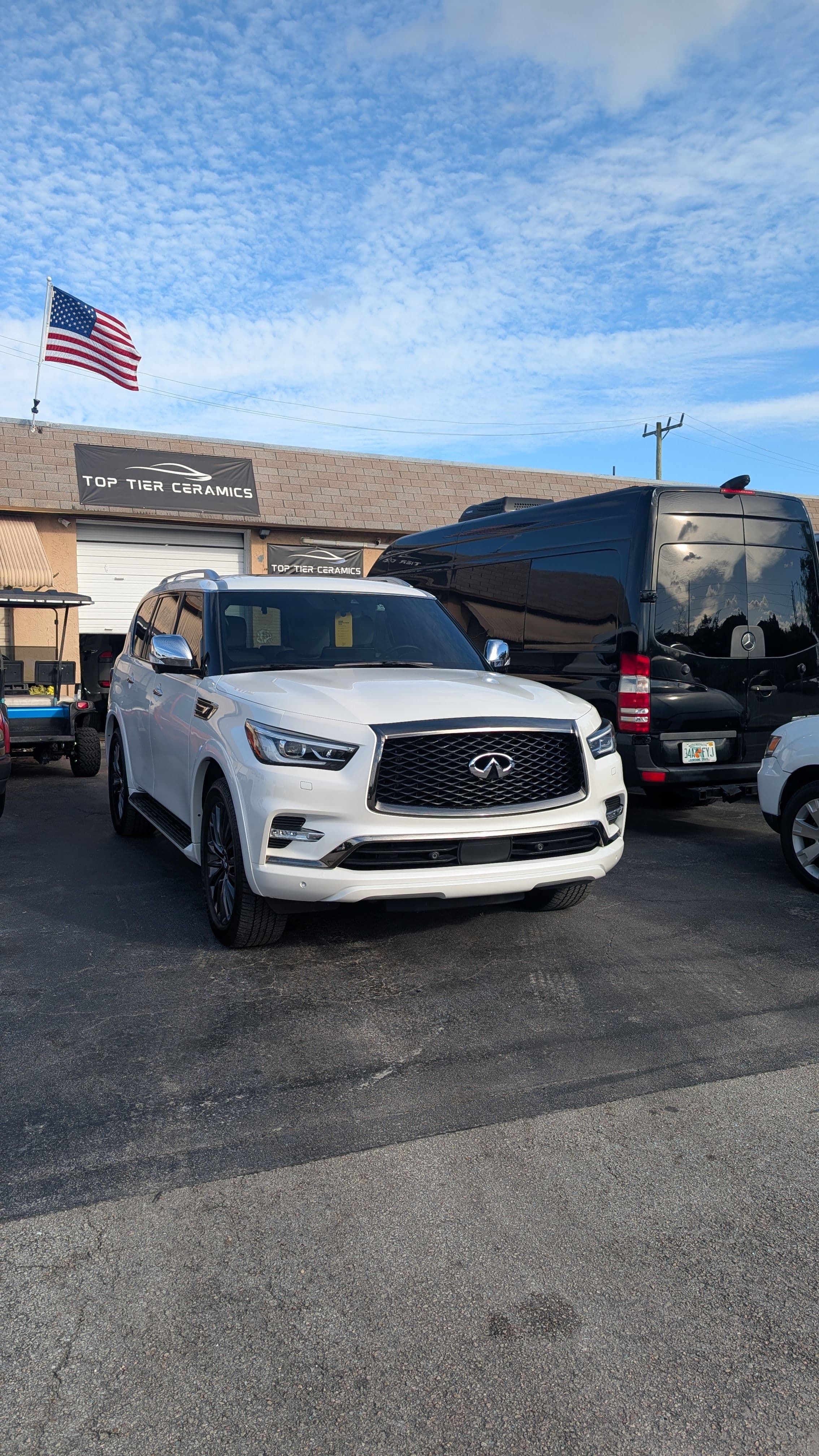 Project Infiniti QX80 Transformation at Top Tier Ceramics image