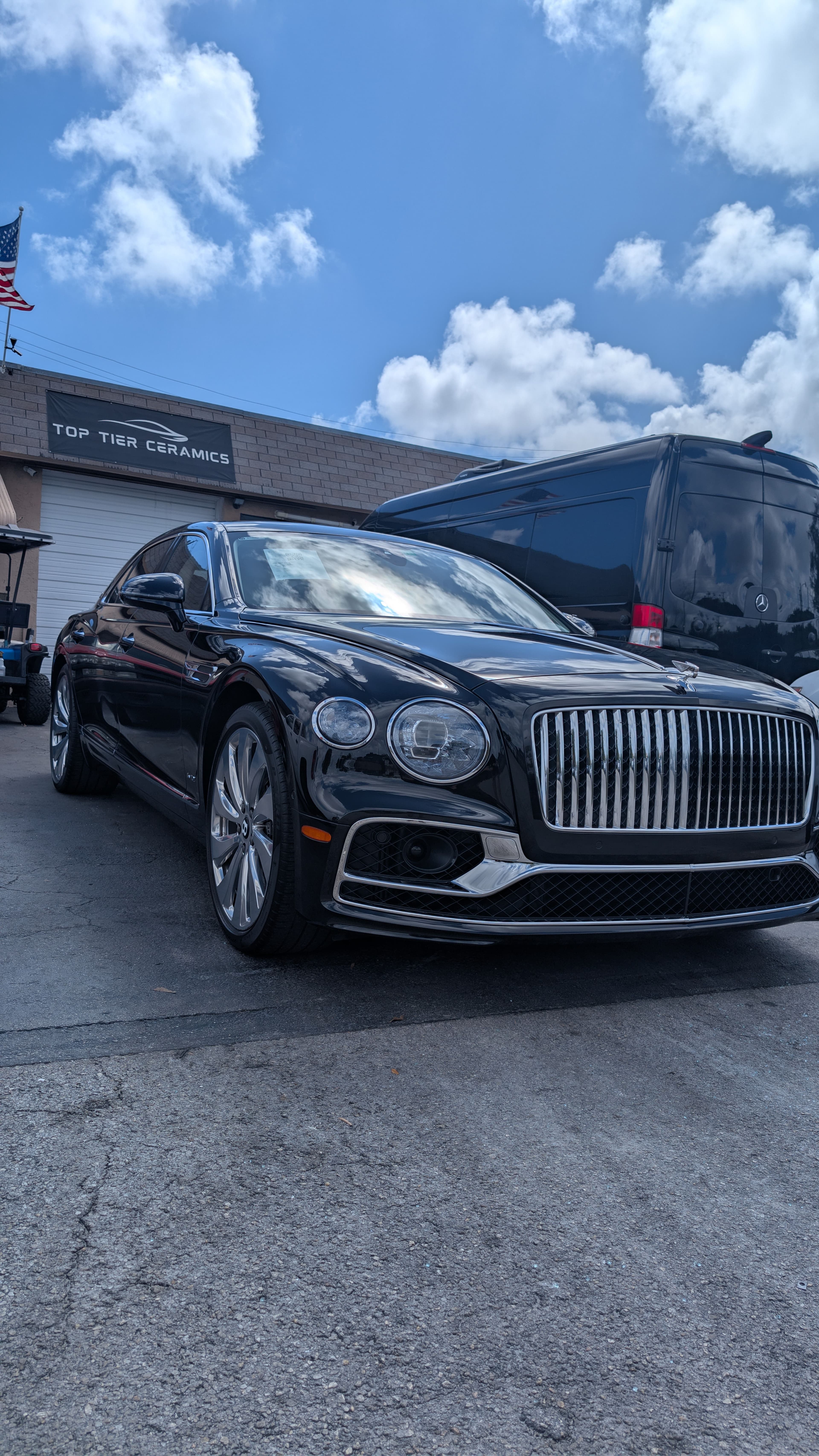 Project Xpel Ceramic Coating on Bentley Flying Spur Enhances Elegance image
