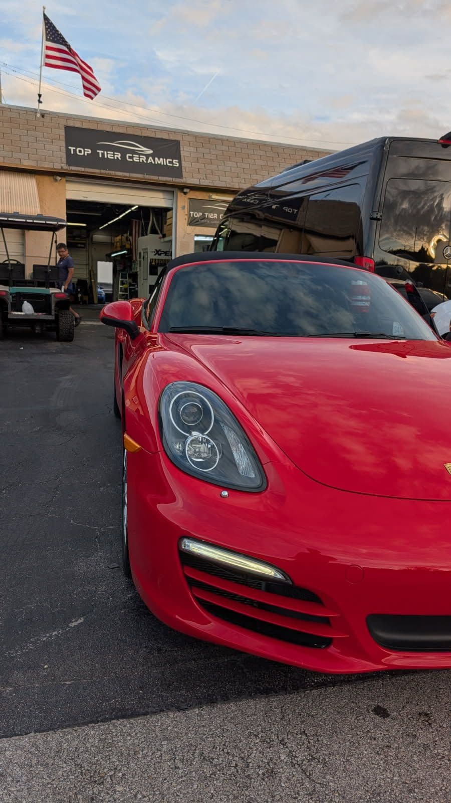 Project Revving Up a Red Porsche with XPEL Coating image