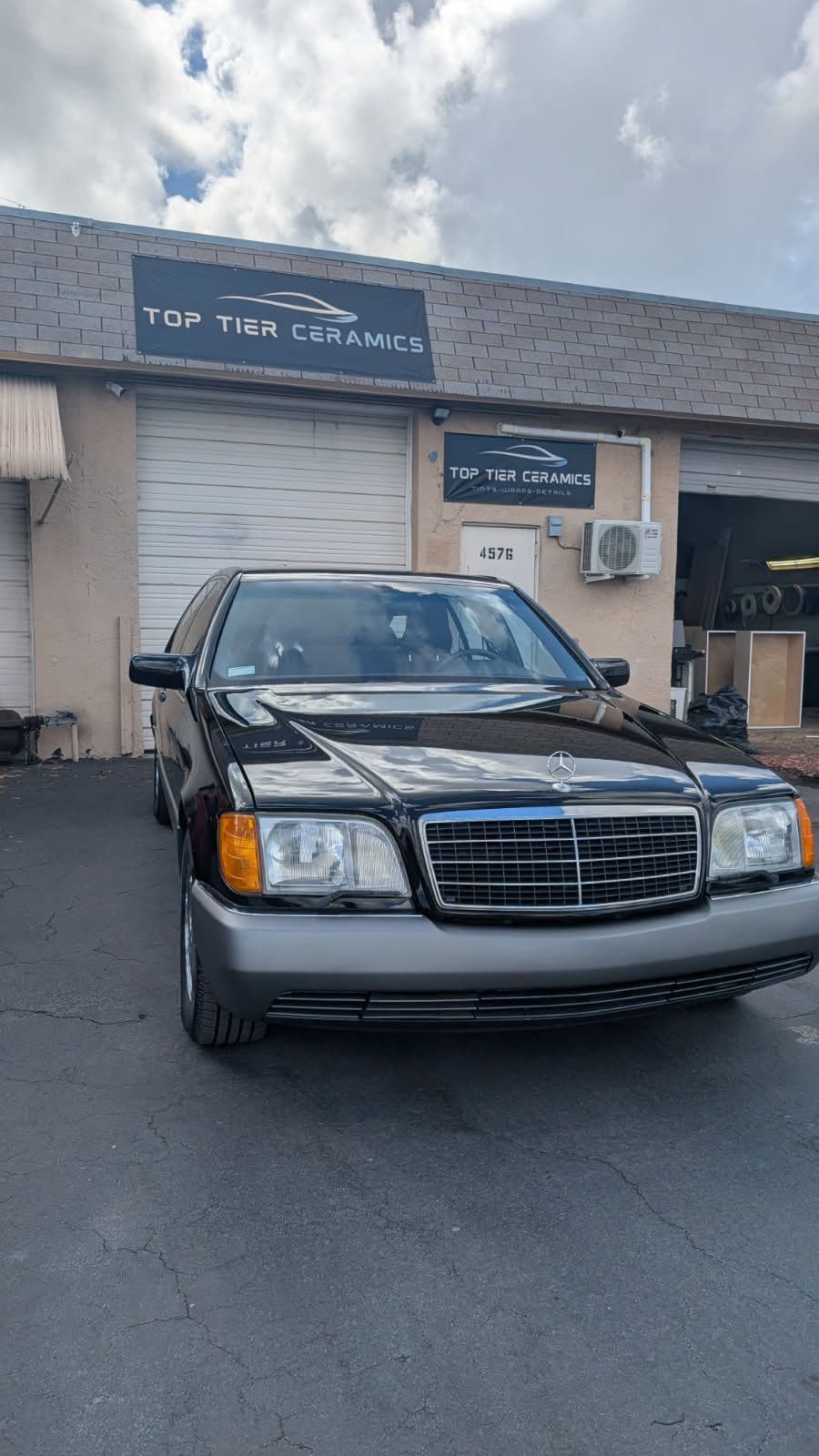 1991 V12 Mercedes Elevated with XPEL Coat image