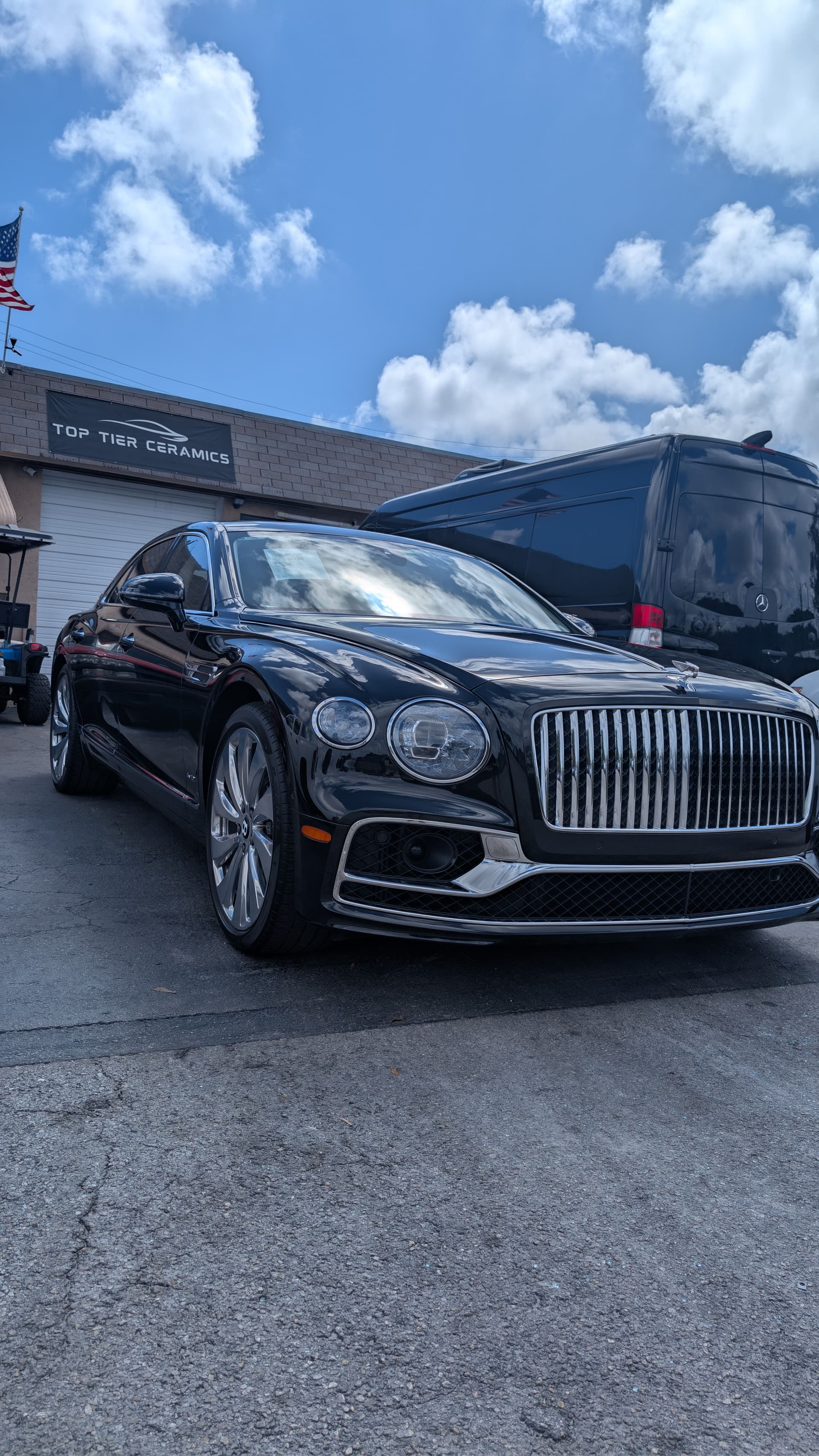 Xpel Ceramic Coating on Bentley Flying Spur Enhances Elegance image