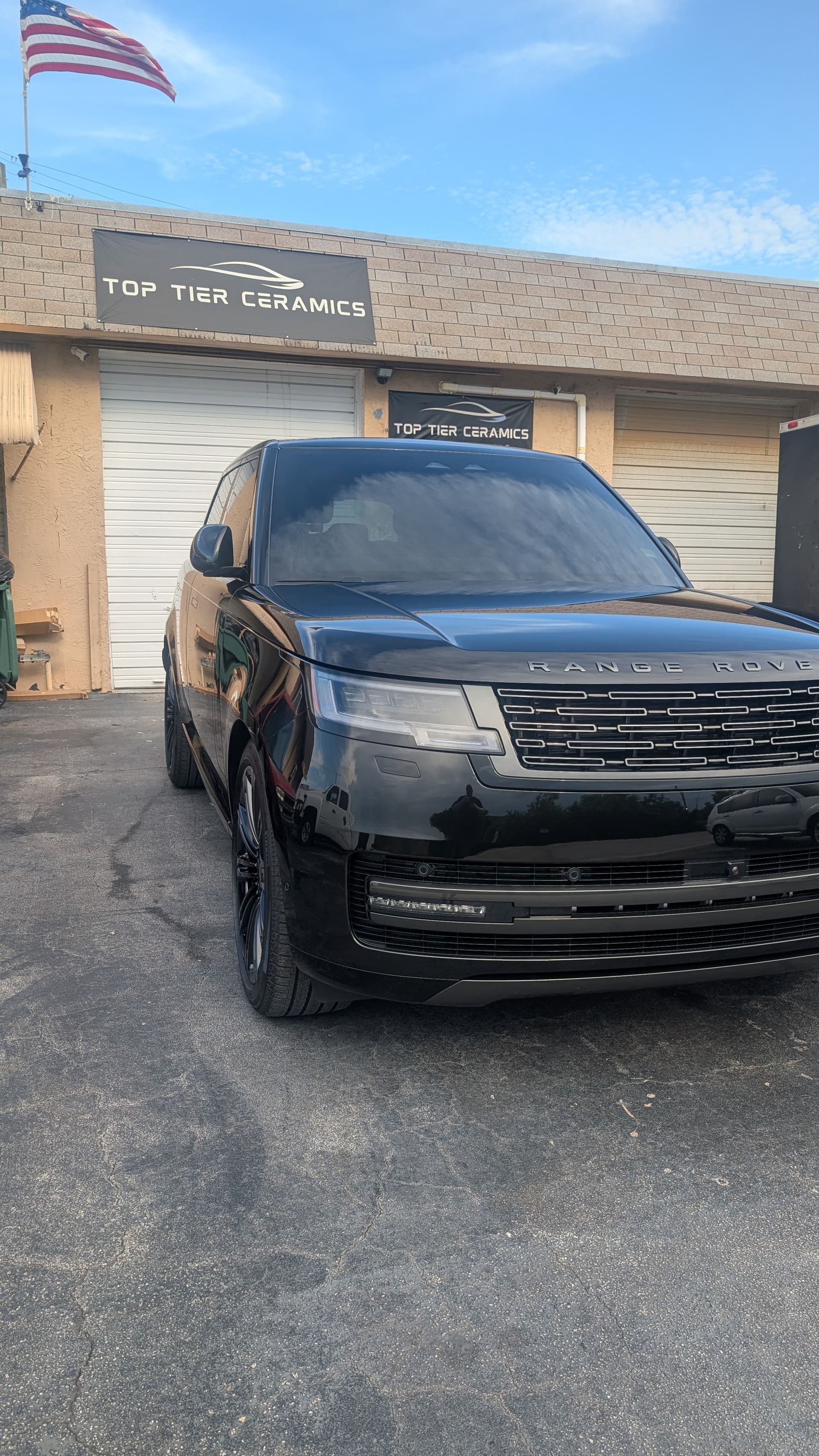 XPEL Ceramic Tint on a Range Rover Done Right image